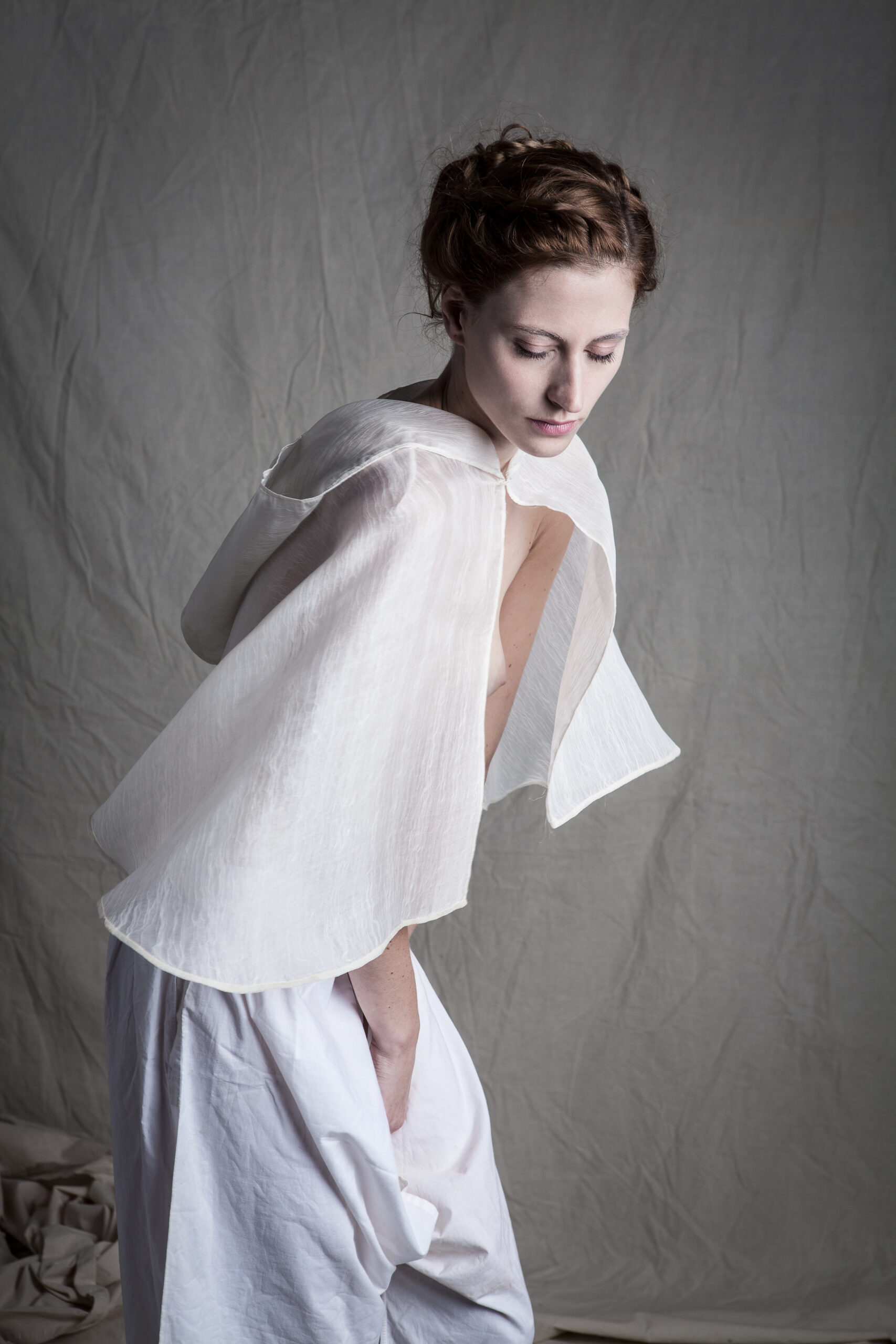 designer Aude Tahon, model Gwenola @WM models, make up Marie Gaboriau, hairsylist Bertrand Gibault, photographers Ricardo Abrahao and Aurora Scheftel