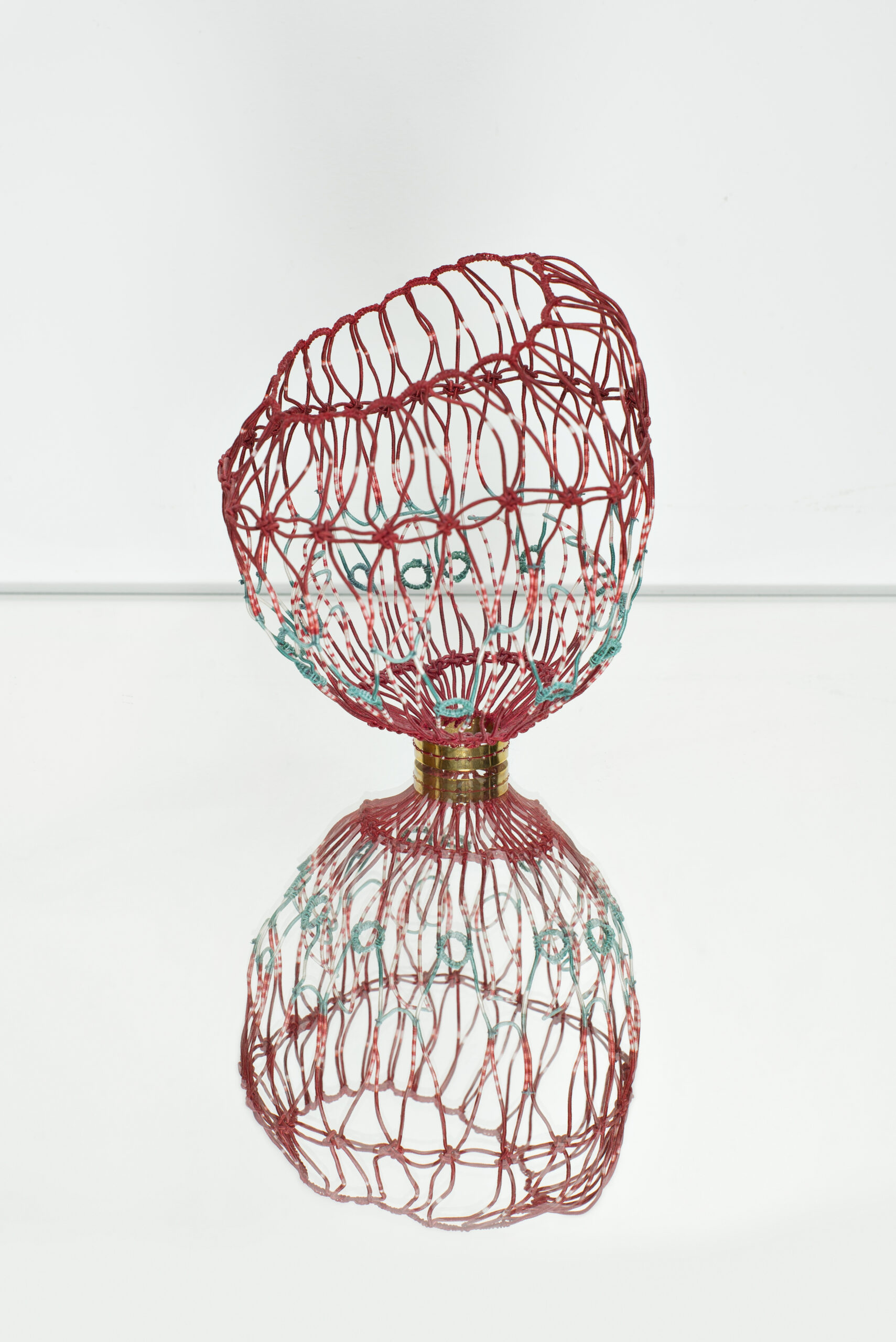 Coupe rouge et bleue