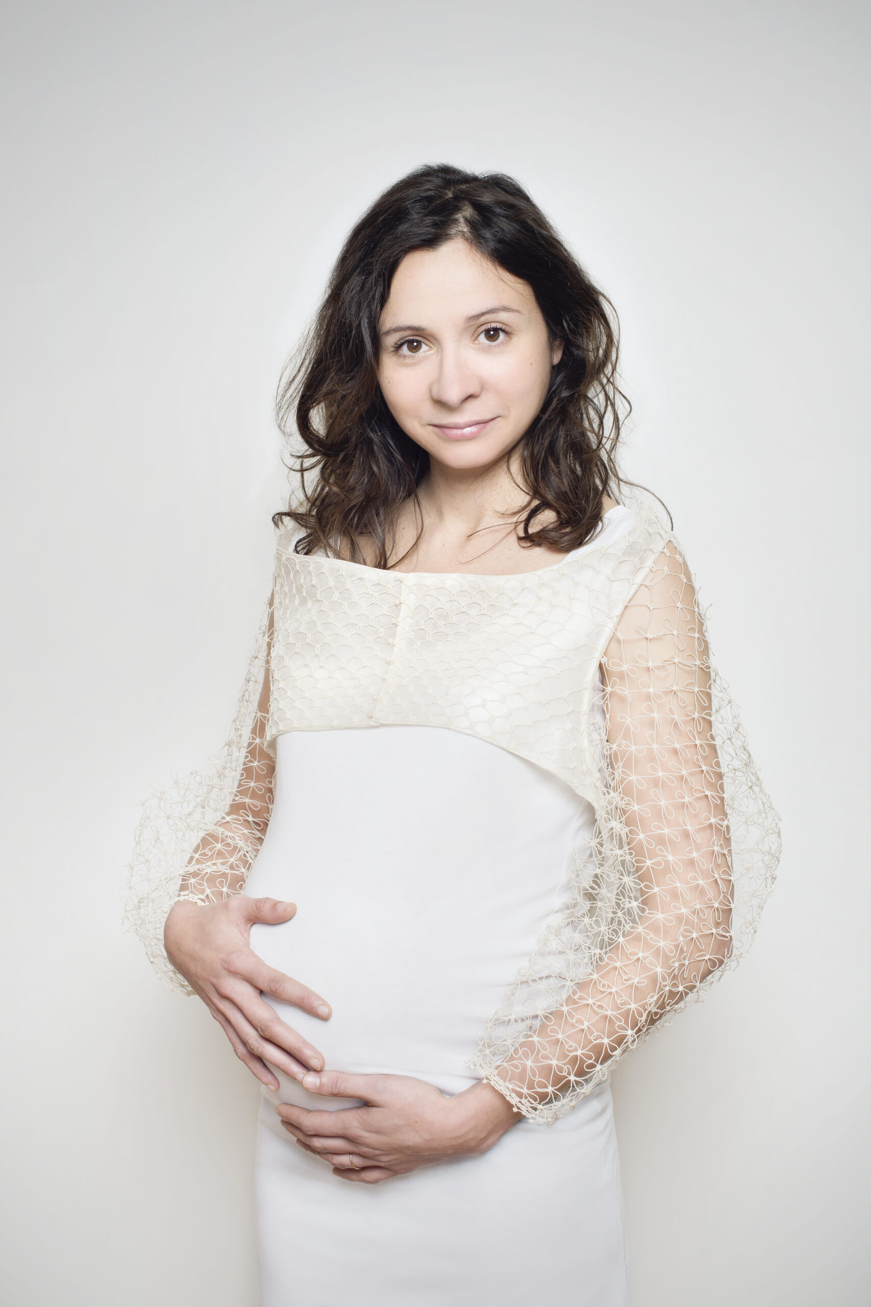 Boléro femme enceinte, crédit photo Hortense Vinet